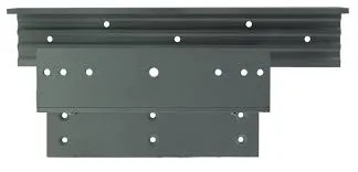 Kit Z ajustable et L pour les ventouses électromagnétiques de la série EMS600 sur porte poussante